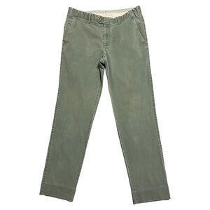Hiltl “Chino Nobile” Faded Green Ultimate Trousers 34 X 31